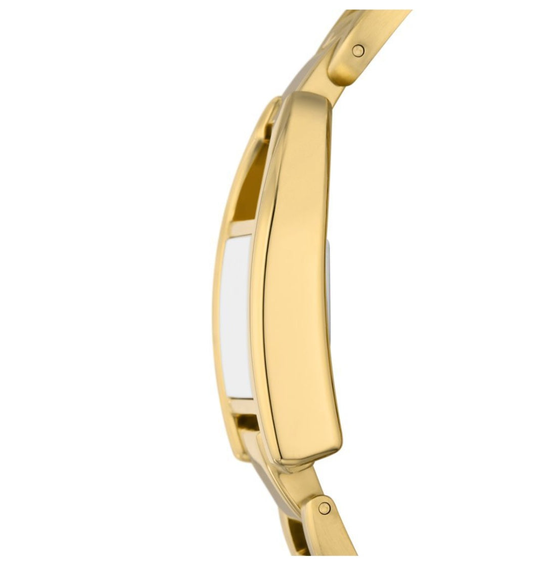 Fossil Women's Harwell Three-Hand, Gold-Tone Stainless Steel Watch - ES5327