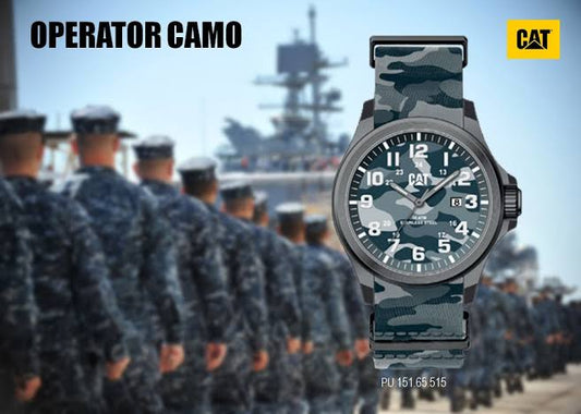 CAT CAMOUFLAGE GREY PU.151.65.515