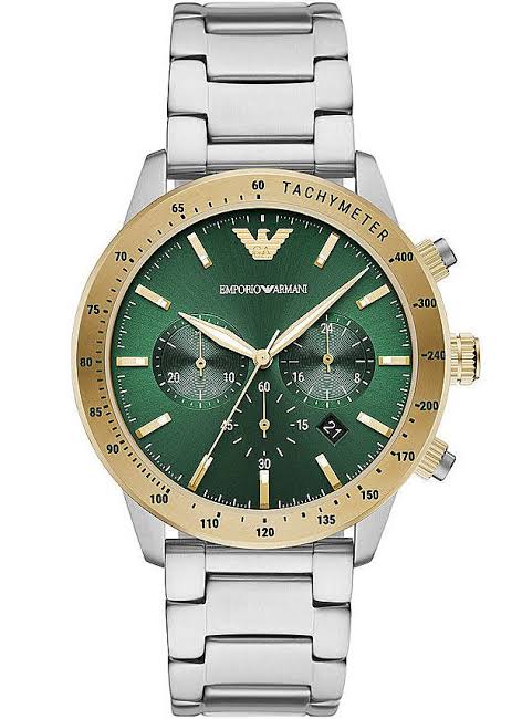 Emporio Armani GENTS Chronograph Stainless Steel Watch