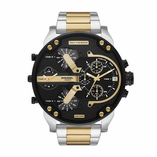Diesel Mr. Daddy 2.0 Chronograph Two-Tone Stainless Steel Watch - DZ7459
