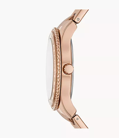 Fossil Stella Sport Multifunction Rose Gold-tone Stainless ES5106