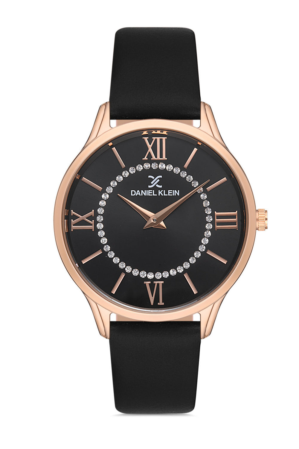 Daniel Klein Premium Womens Leather Strap Watch - DK.1.12966-6