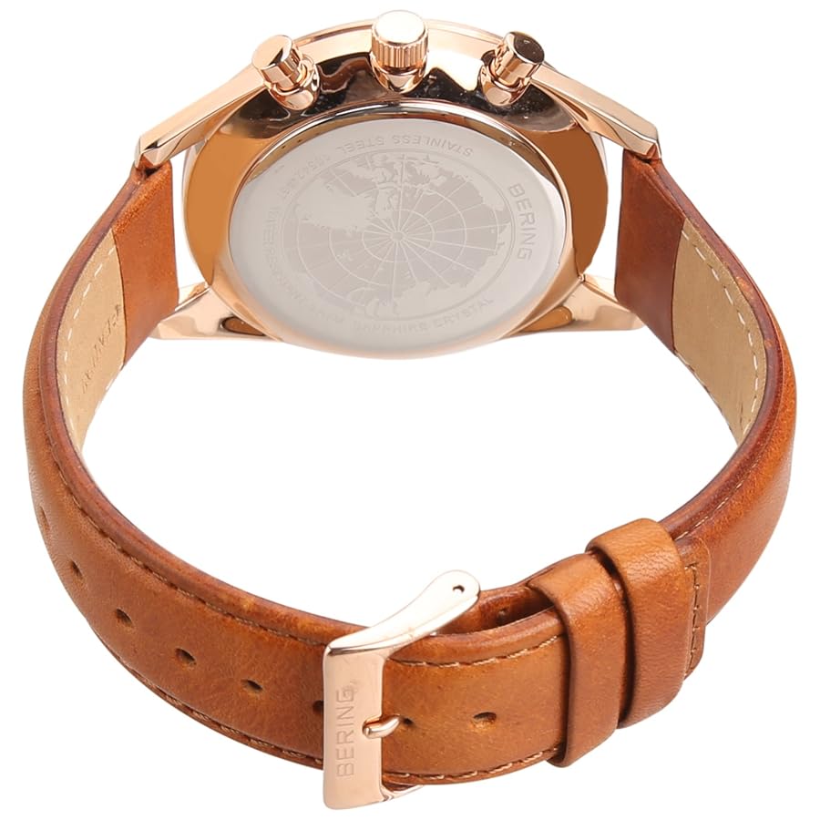 Bering Men Watch Chronograph - 10542-467-1 Leather