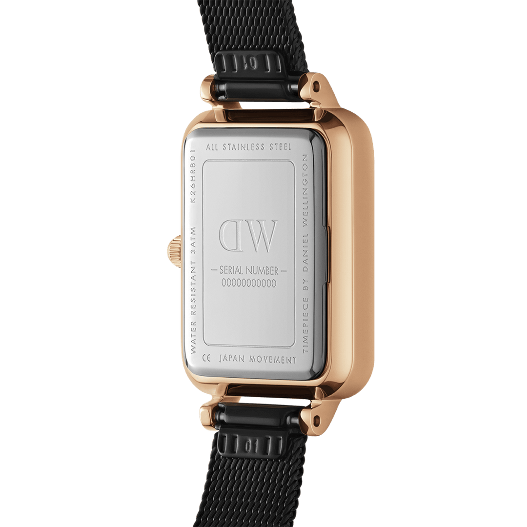 Daniel Wellington Quadro Pressed Ashfield female DW00100433
