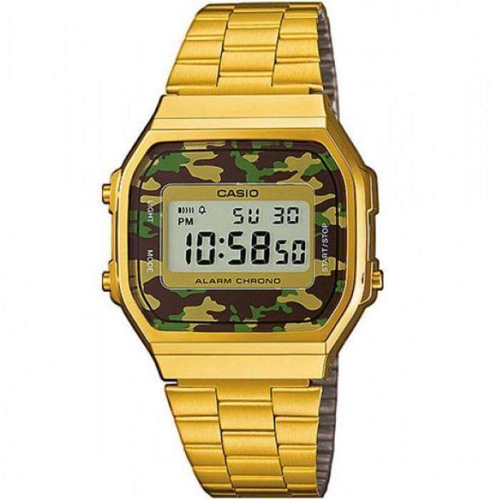 Casio A168WEGC-3DF Retro Watch
