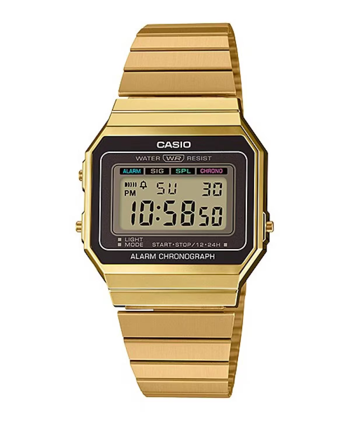 Casio a700w gold