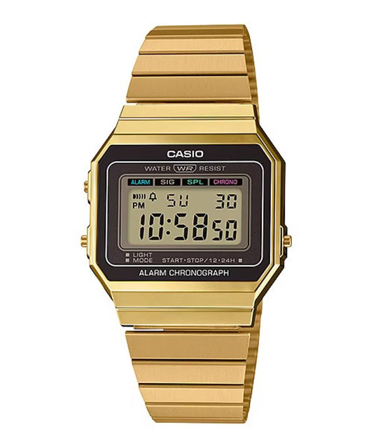 Casio a700w gold