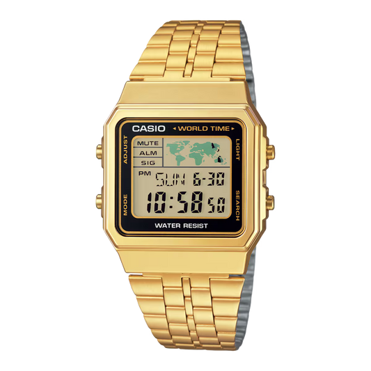 Casio a500w gold