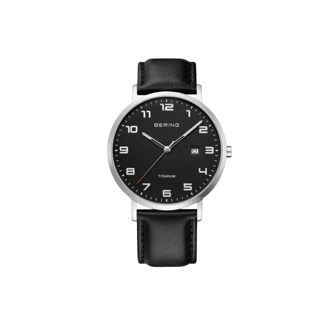 BERING Titanium | brushed silver