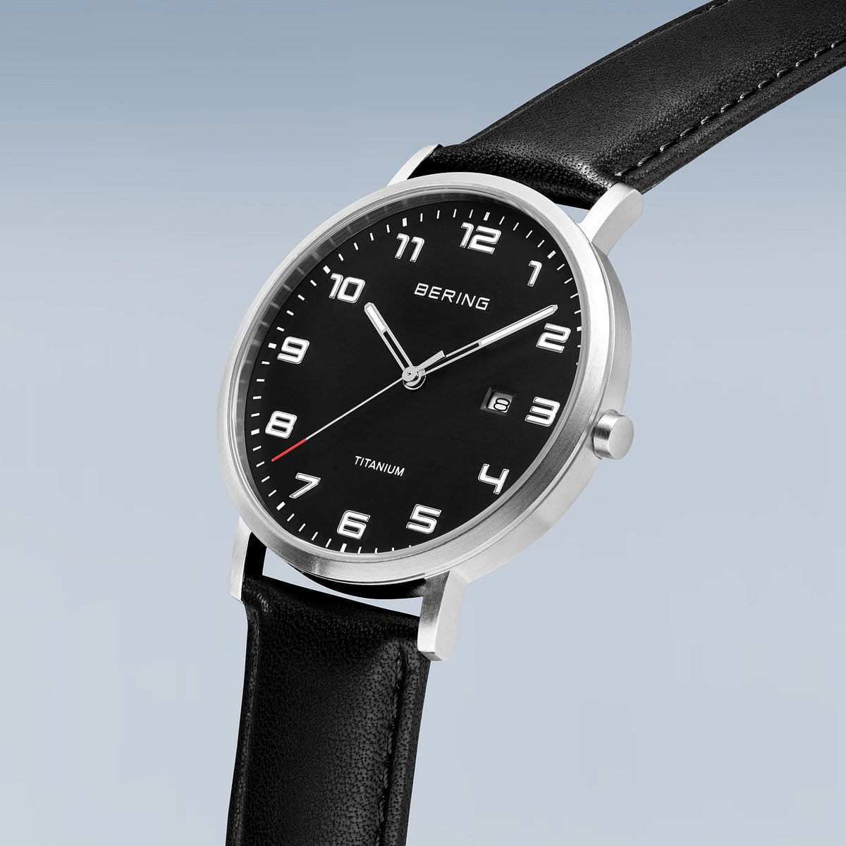 BERING Titanium | brushed silver
