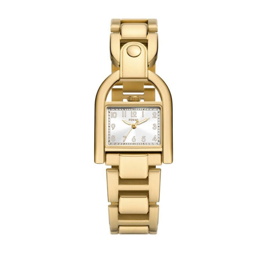 Fossil Women's Harwell Three-Hand, Gold-Tone Stainless Steel Watch - ES5327