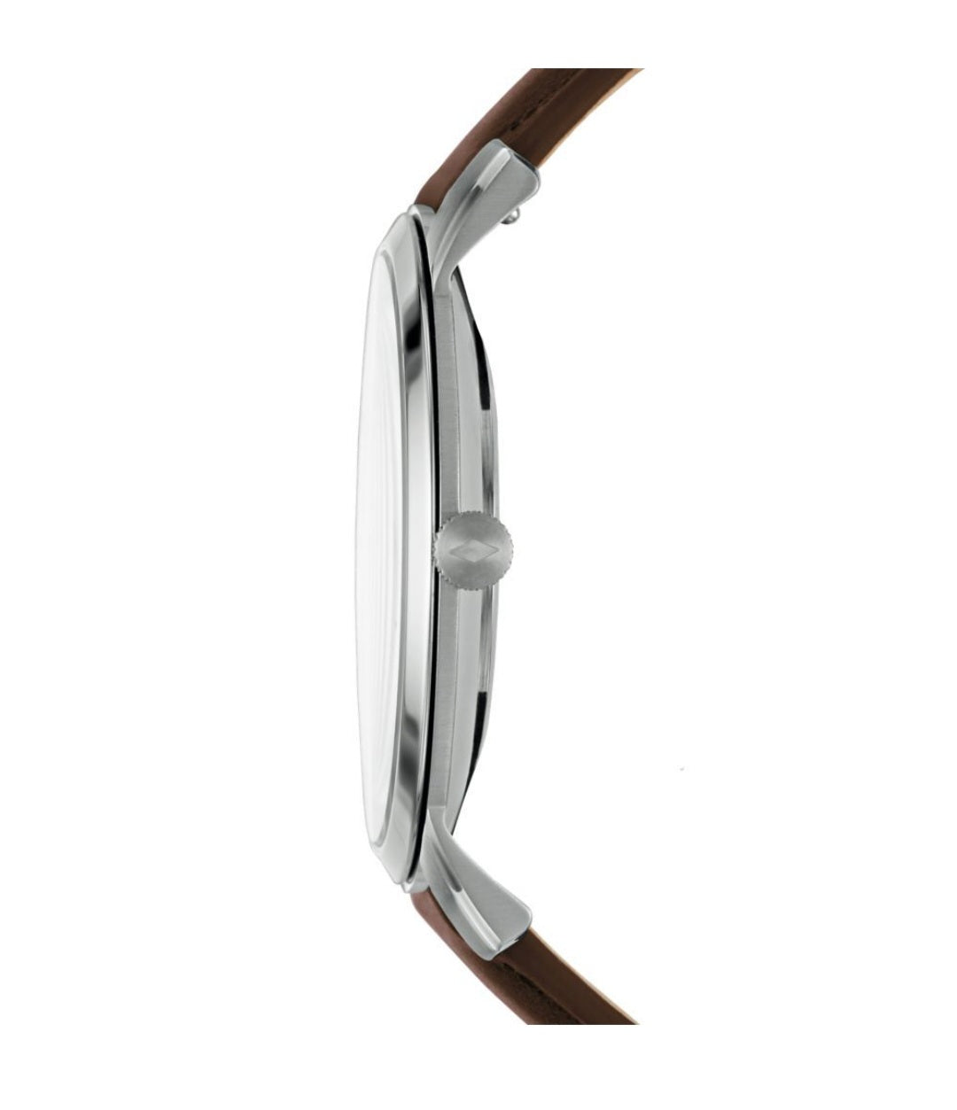 Fossil Men's Minimalist Three-Hand Brown Eco Leather Watch and Bracelet Set - FS5966SET